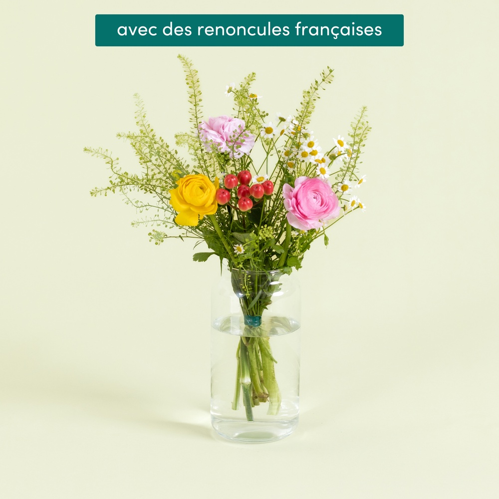 Petit bouquet avec renoncules