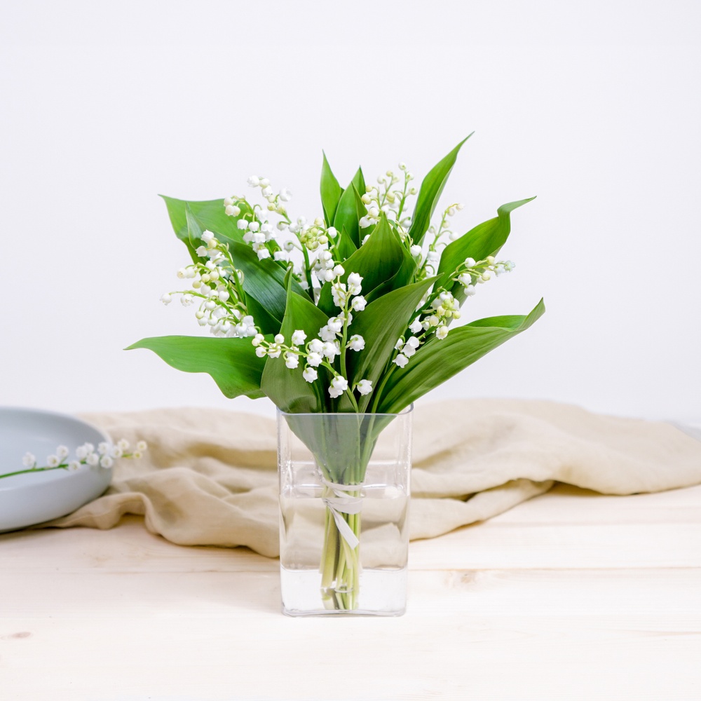 Bouquet de muguet et ses chocolats