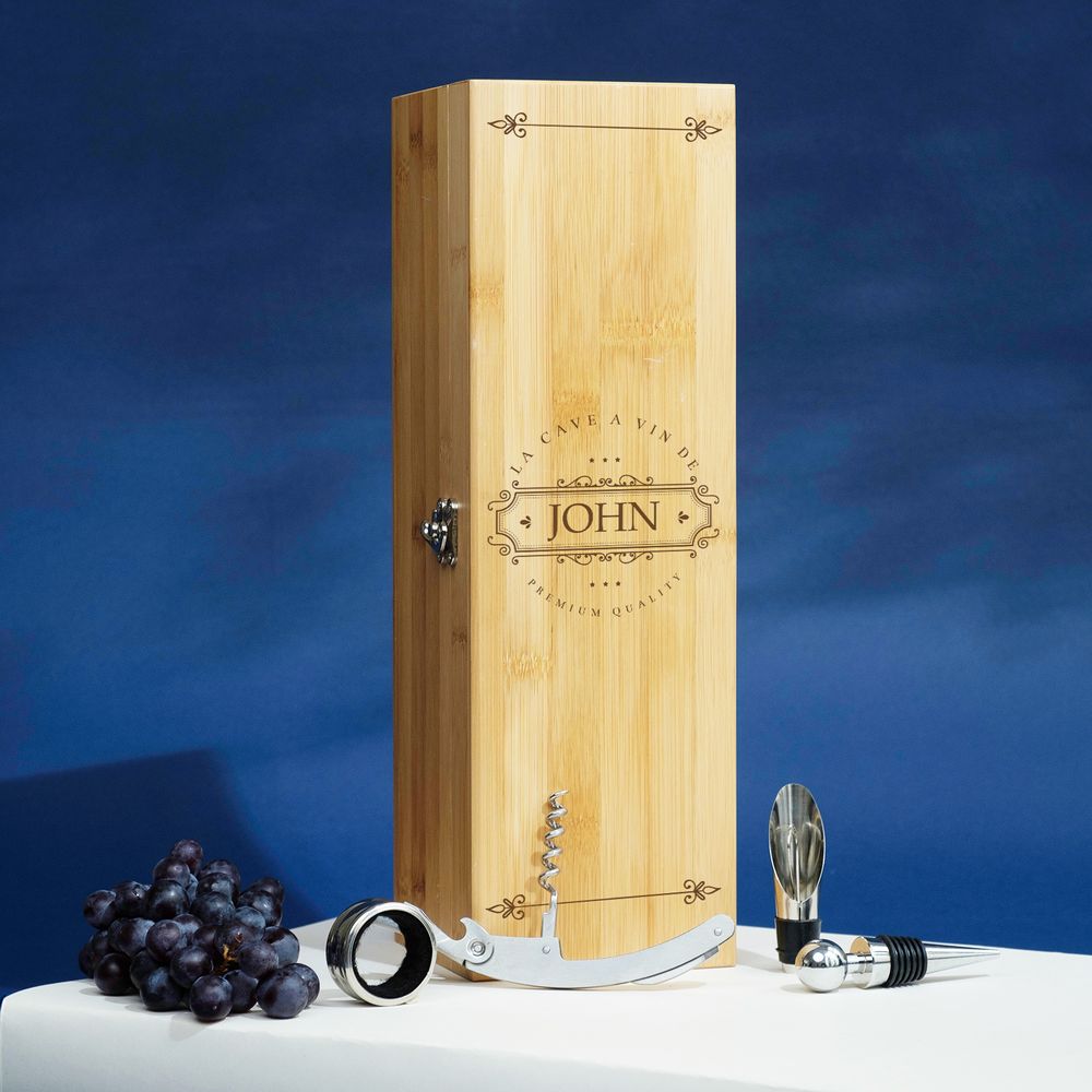Coffret Sommelier 4 accessoires