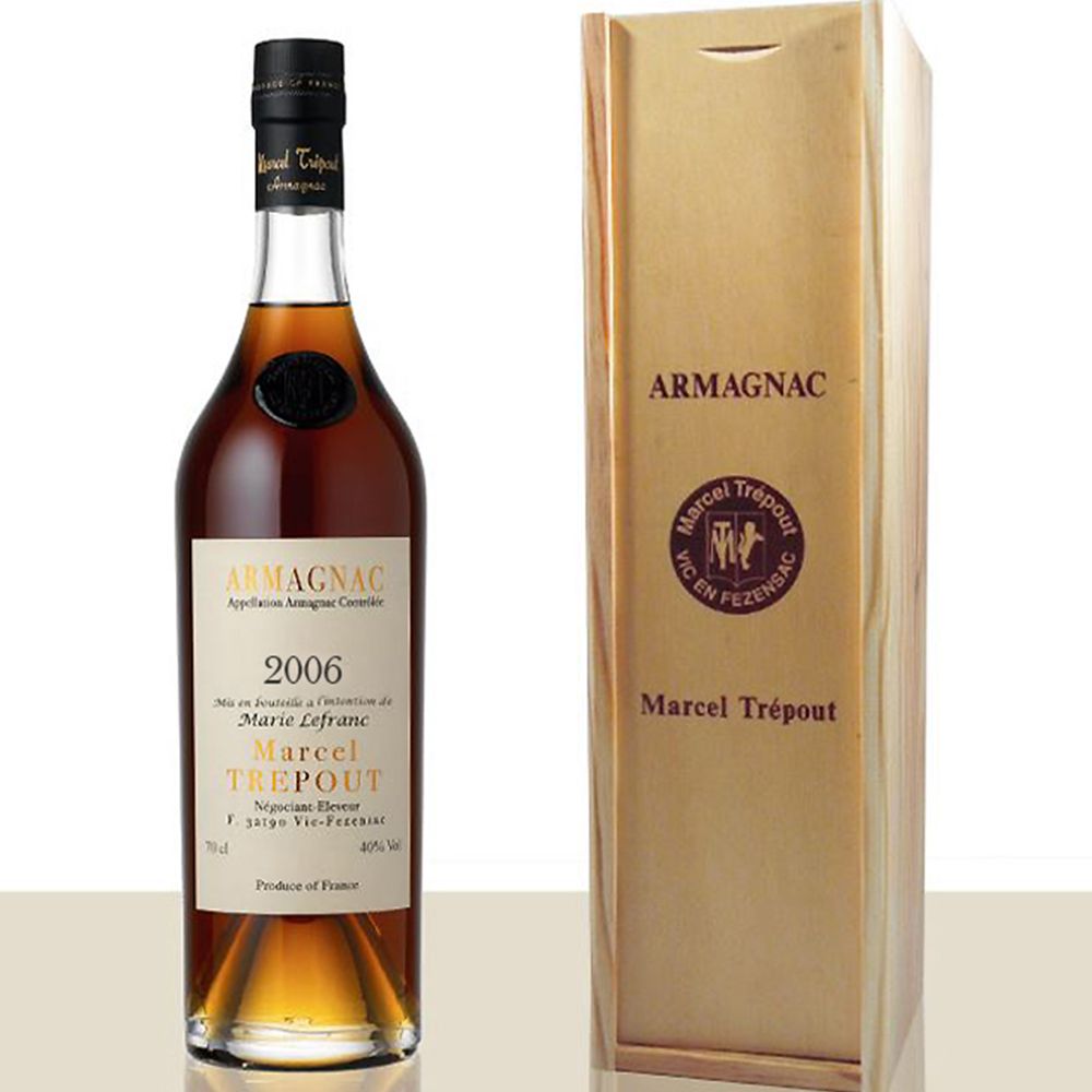 Bouteille d'Armagnac Millésimé personnalisable