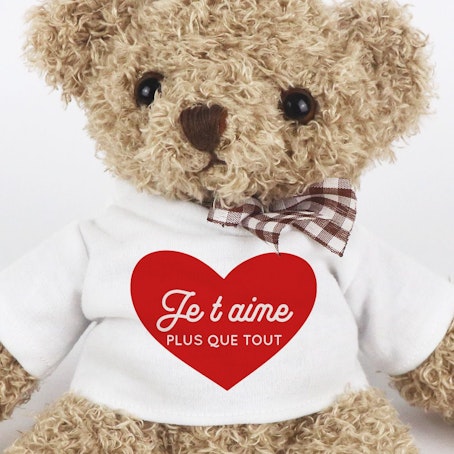 Ourson en peluche personnalisable