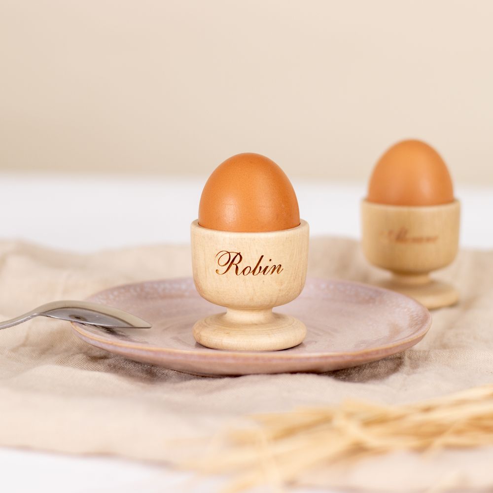 Coquetier personnalisable