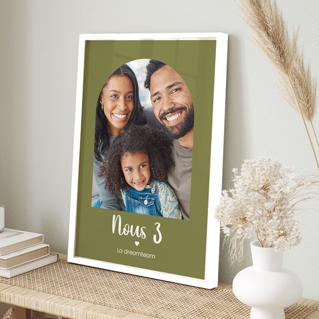 Affiche personnalisée Instantané d'amour