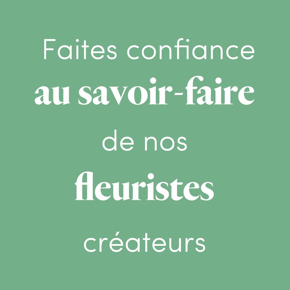 Le bouquet souvenir du fleuriste - Blanc