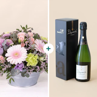 Zeste tendre et son champagne