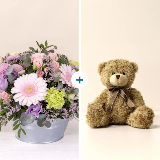 Zeste tendre et son ourson Harry
