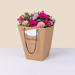 Douceur poudrée et son sac cadeau