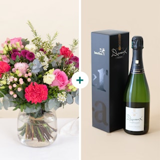 Rosa bella et son champagne