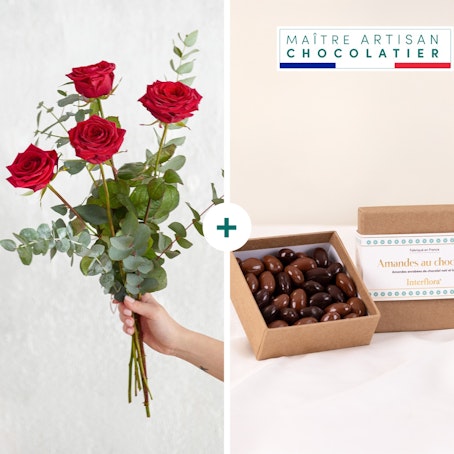 Tendresse et ses amandes au chocolat