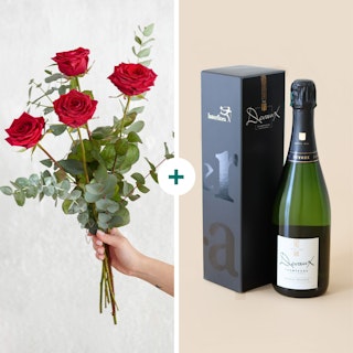 Tendresse et son champagne Devaux