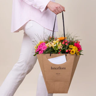 Tutti frutti et son sac cadeau
