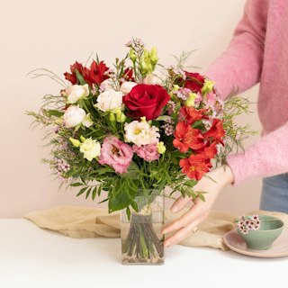 Poésie et son vase offert