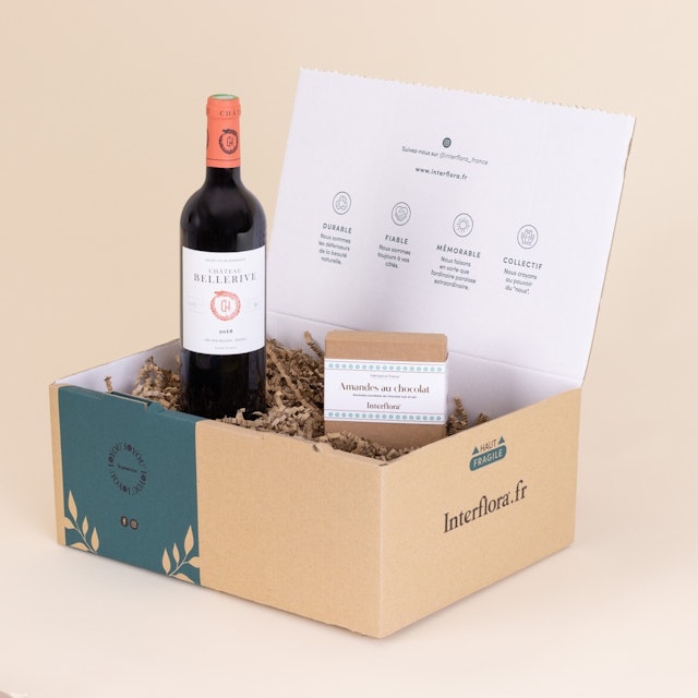 Duo vin et chocolats