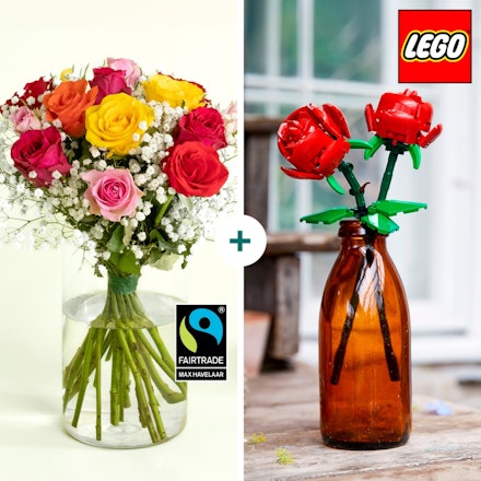 Coffret LEGO® Roses