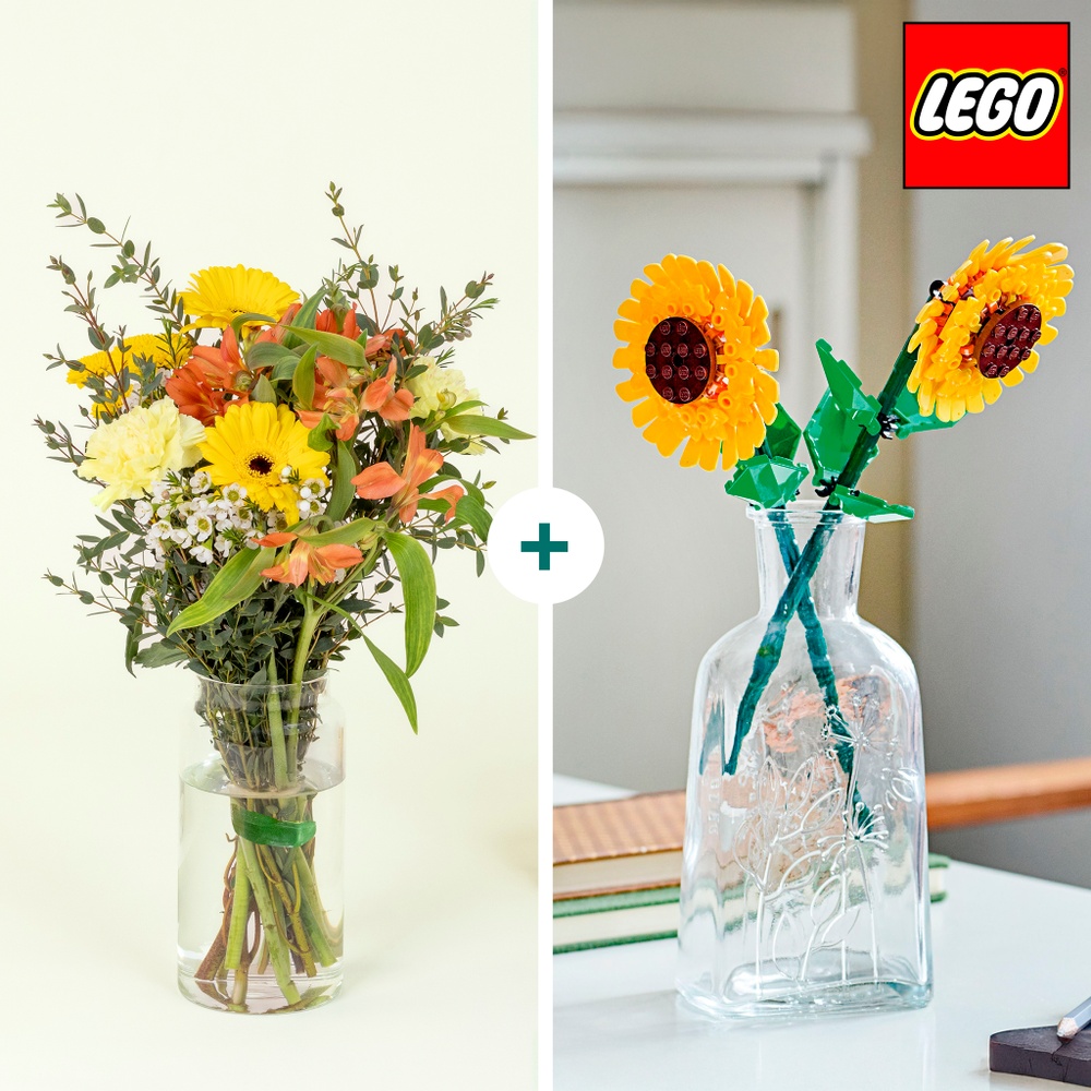 Coffret LEGO® Tournesols