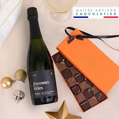 Coffret Crémant et Chocolats