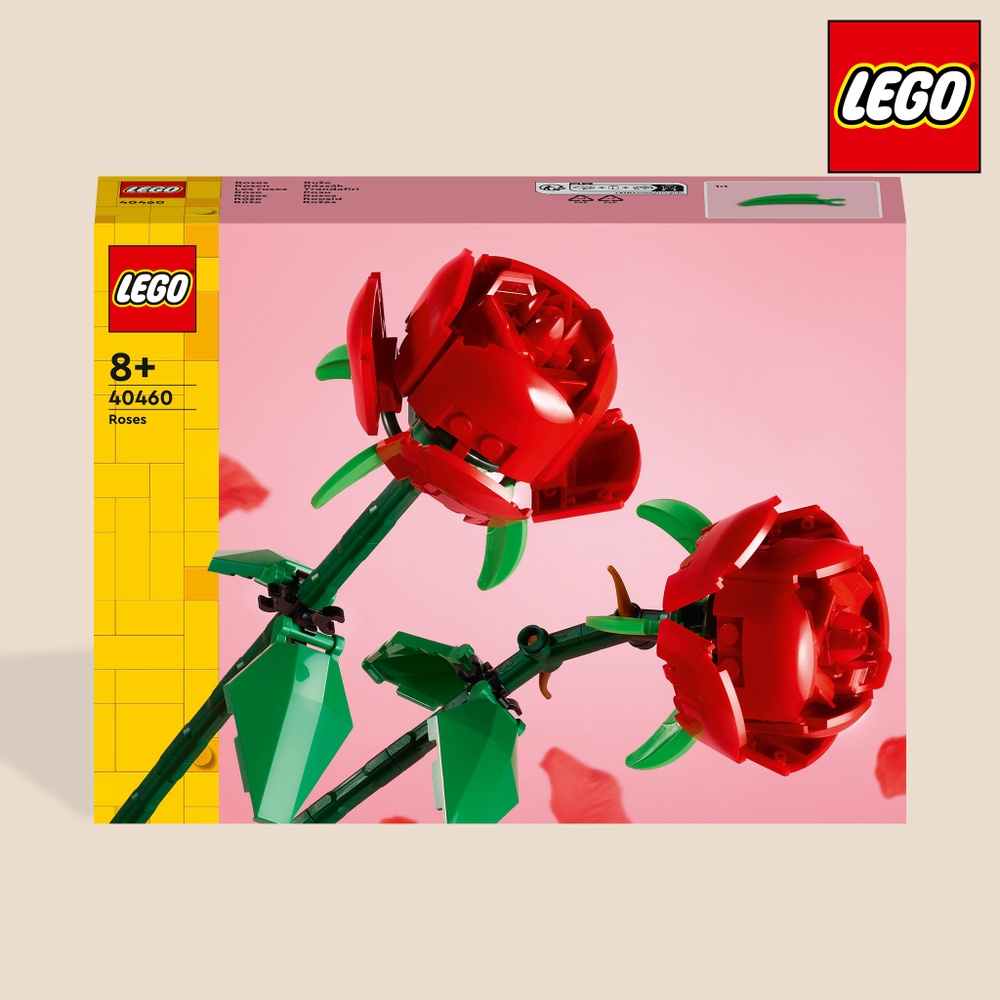Duo Amaryllis et roses LEGO®