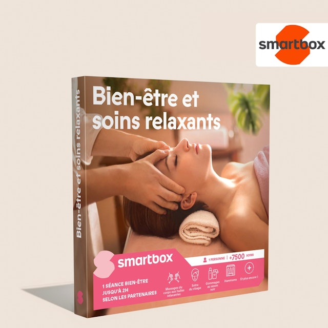 Duo tulipes et Smartbox Bien-être et soins relaxants