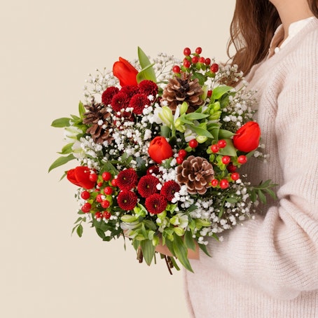 Magie de Noël et son vase offert