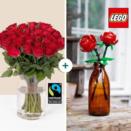 Petit Duo de roses LEGO®