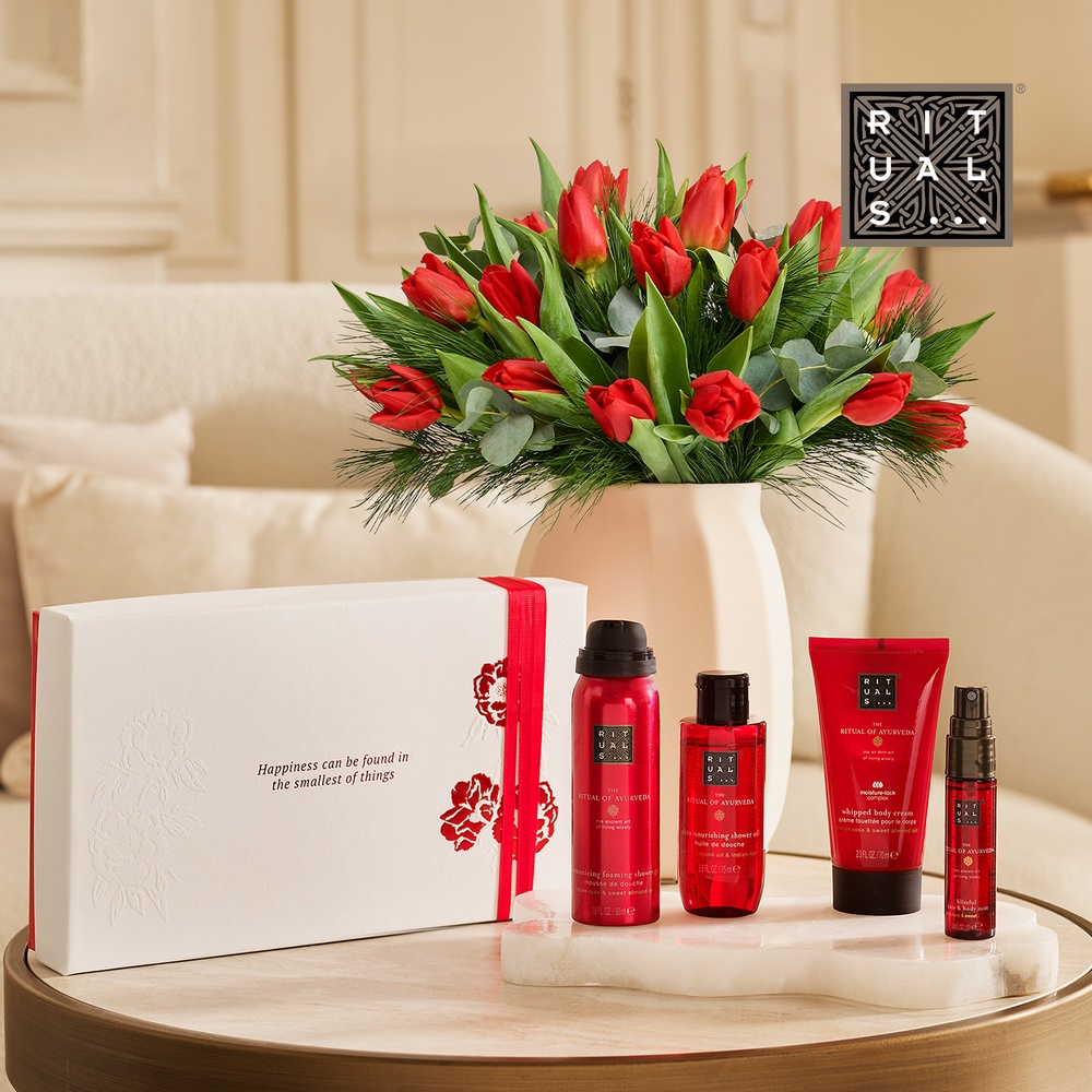 Duo Tulipes et Coffret Harmonisant Rituals