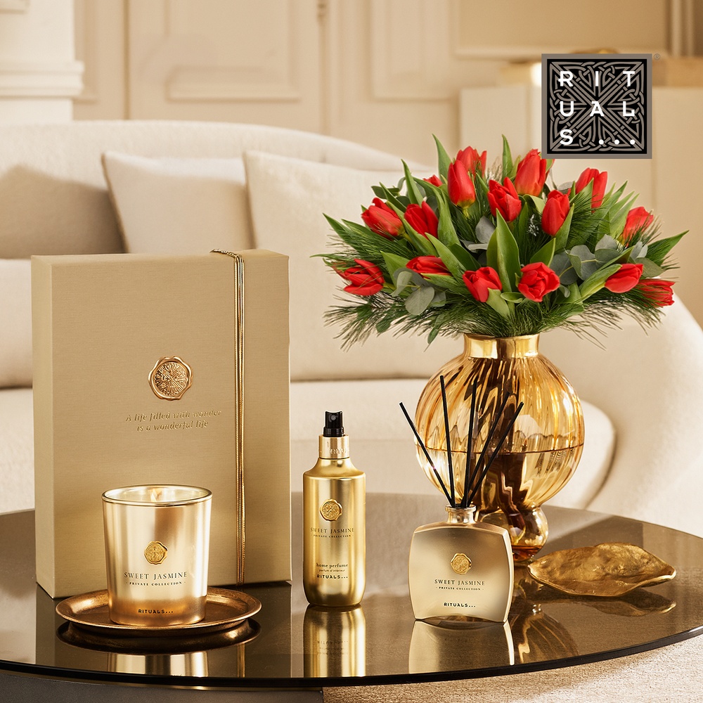 Duo Tulipes et Coffret Rituals Sweet Jasmine