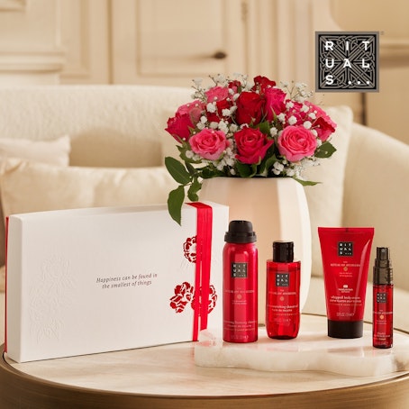 Duo Roses et Coffret Harmonisant Rituals