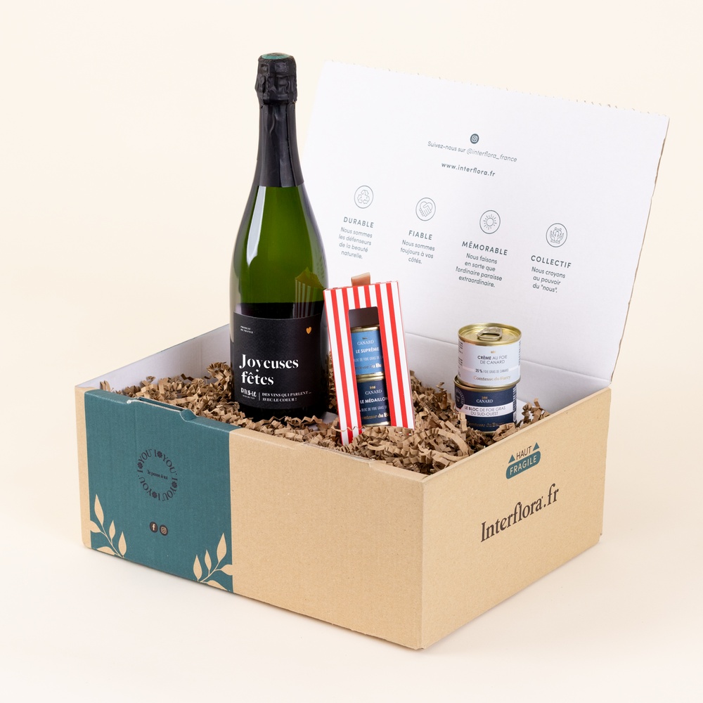 Coffret Foie Gras et Crémant