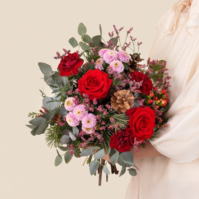 Au coin du feu et son sac cadeau