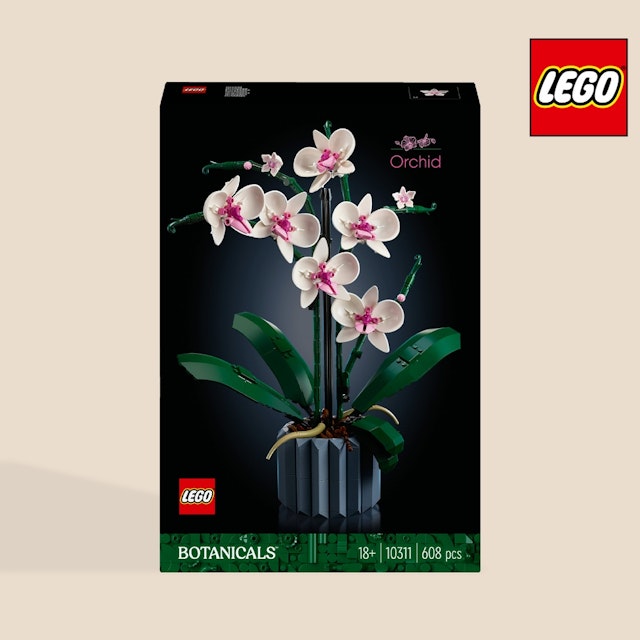 Coffret LEGO® Orchidée et bougie