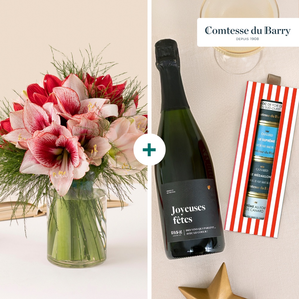 Amaryllis, Foie gras et Crémant