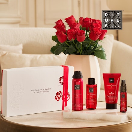 Roses et Coffret Beauté Premium - Rituals