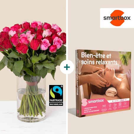 Roses et Smartbox Bien-être