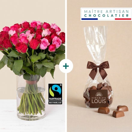 Roses et chocolats
