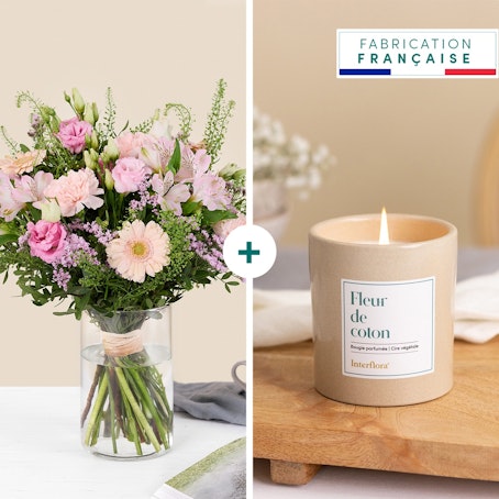 Douce rêverie et sa bougie parfumée