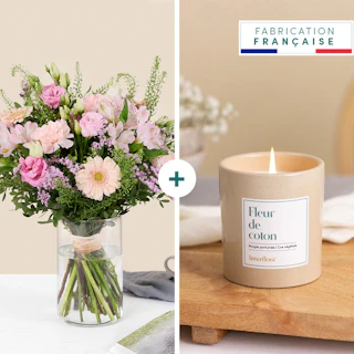 Douce rêverie et sa bougie parfumée
