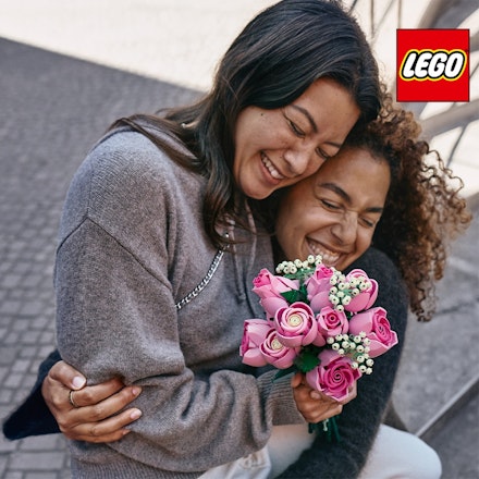 Bouquet de roses roses LEGO®