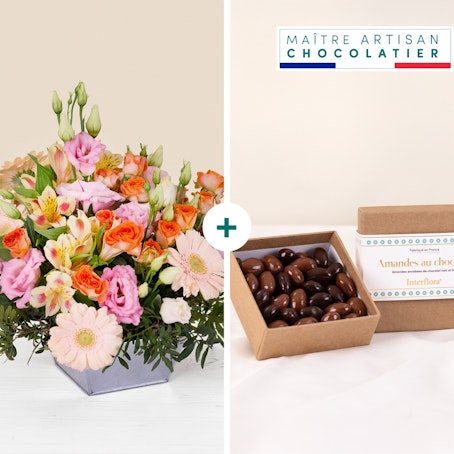 Eclat de joie et ses amandes au chocolat