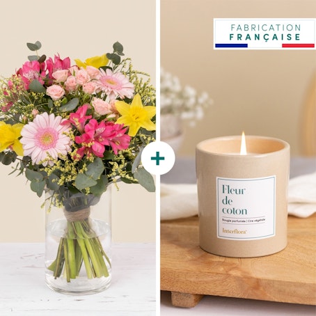 Parfum d'enfance et sa bougie parfumée