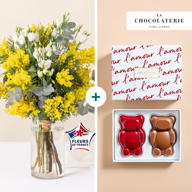 Mimosas et Oursons Guimauve - La Chocolaterie Cyril Lignac