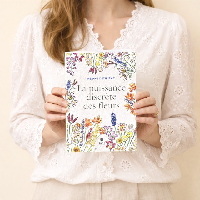 Mimosas et son livre "La puissance discrète des fleurs"