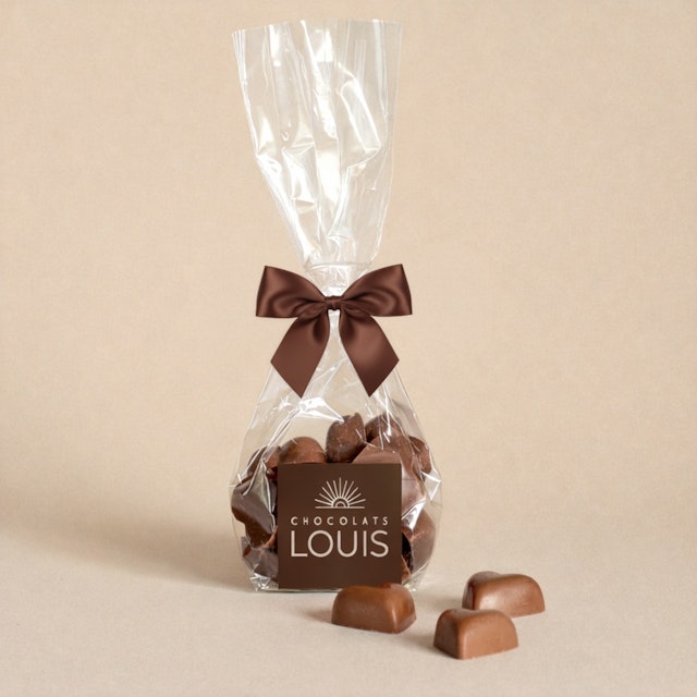 Bouquet de mimosas et ses chocolats