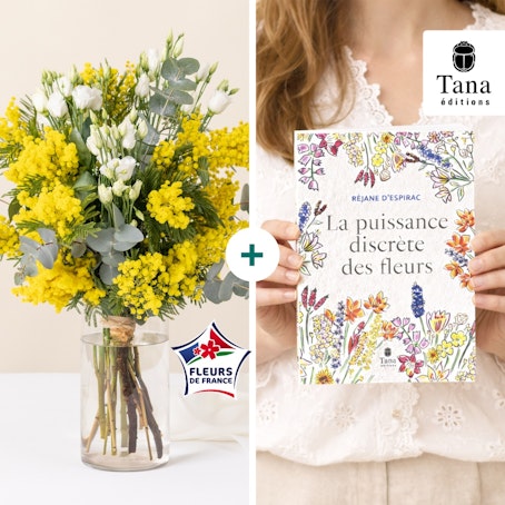 Mimosas et son livre "La puissance discrète des fleurs"