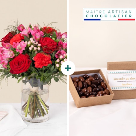 Bisous et ses amandes au chocolat