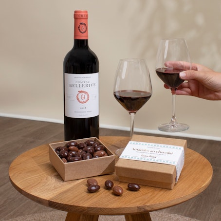 Duo vin et chocolats