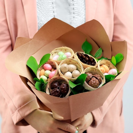 Bouquet de chocolats de Pâques