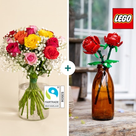 Coffret LEGO® Roses