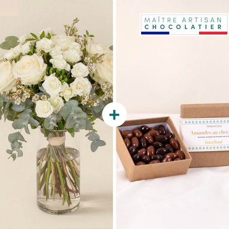 Vert coton et ses amandes au chocolat