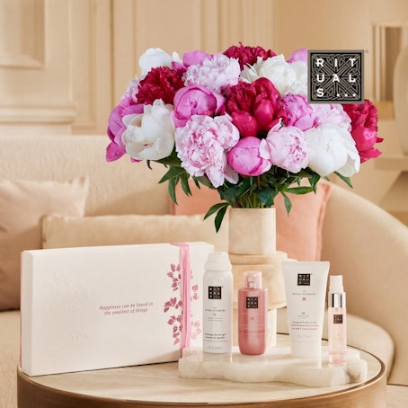 Rituals - Pivoines et coffret beauté