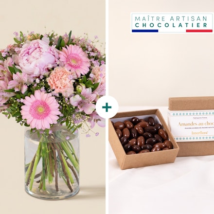 Duo Fleurs & Chocolats pour maman